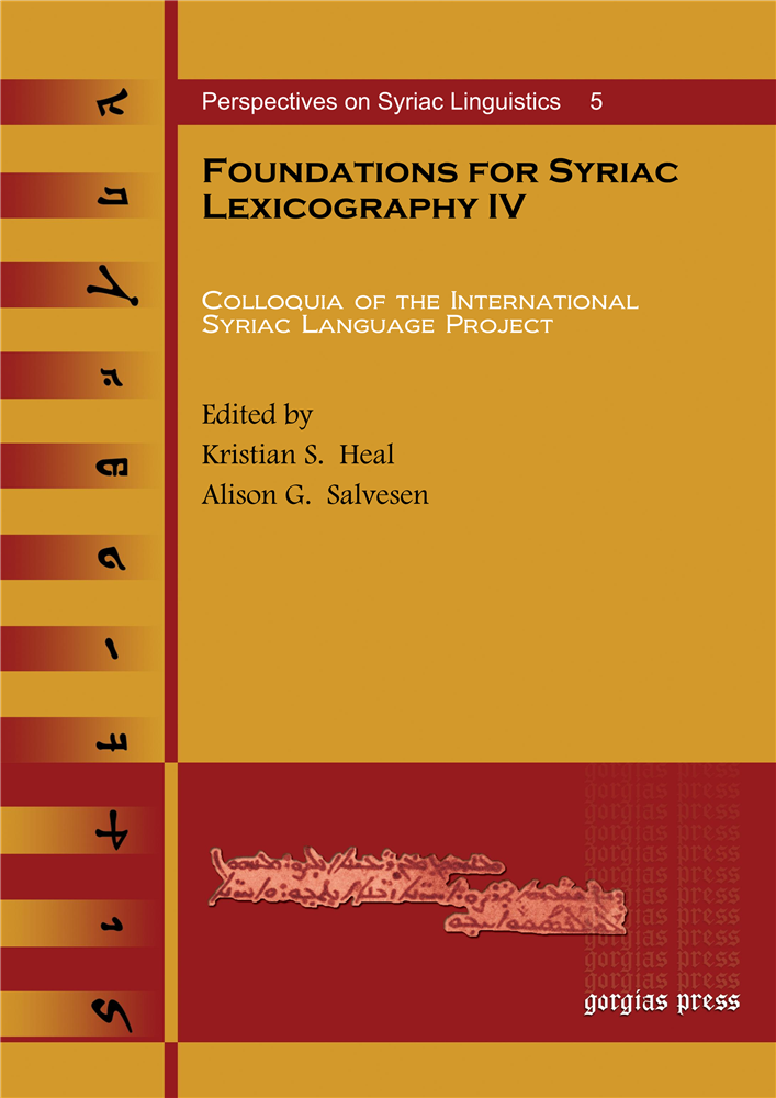 Foundations for Syriac Lexicography IV